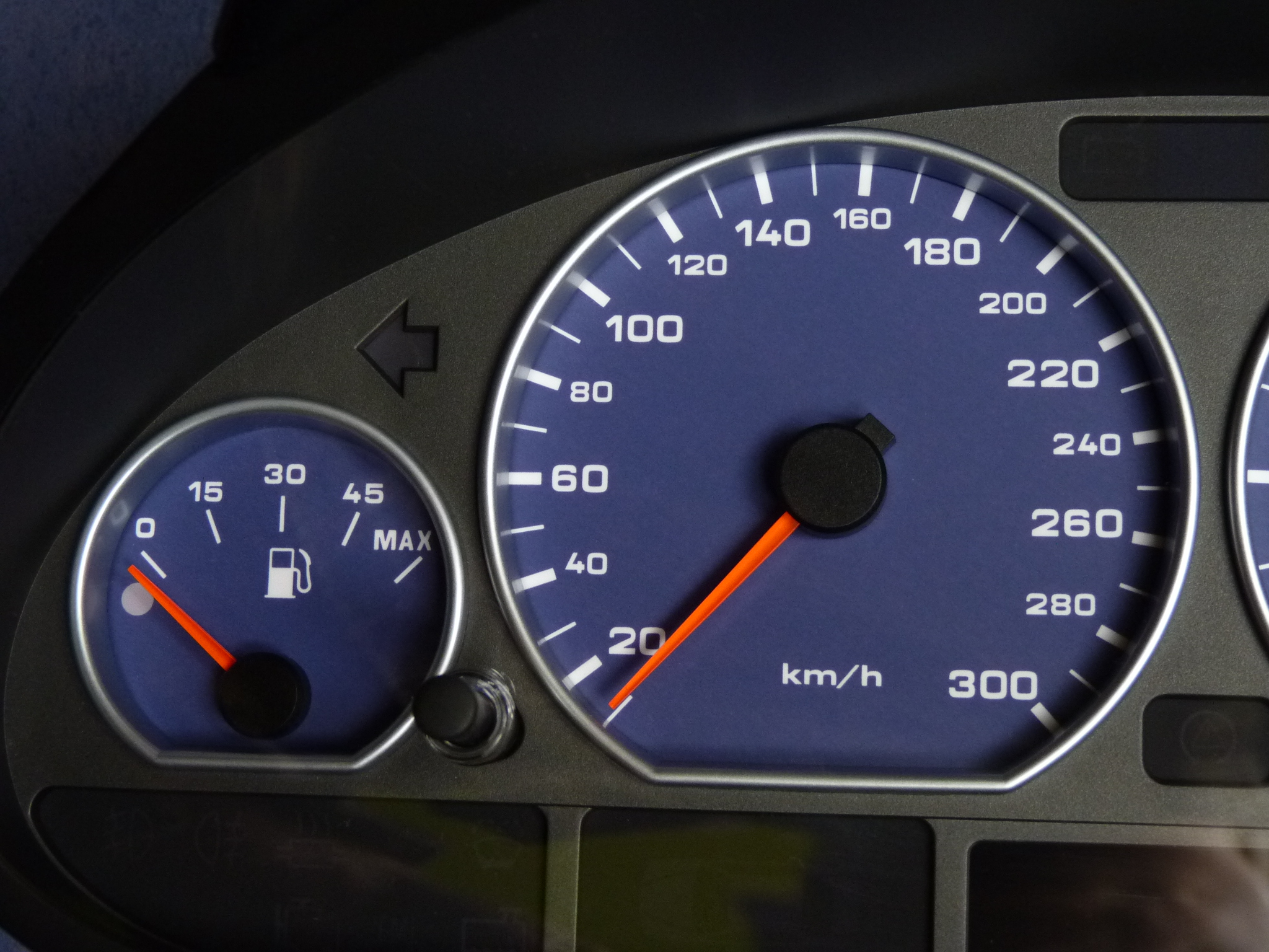 SPEEDOMETER DIAL BMW E46 Blue Alpine 300KMH Petrol Tacho Need Adjusted